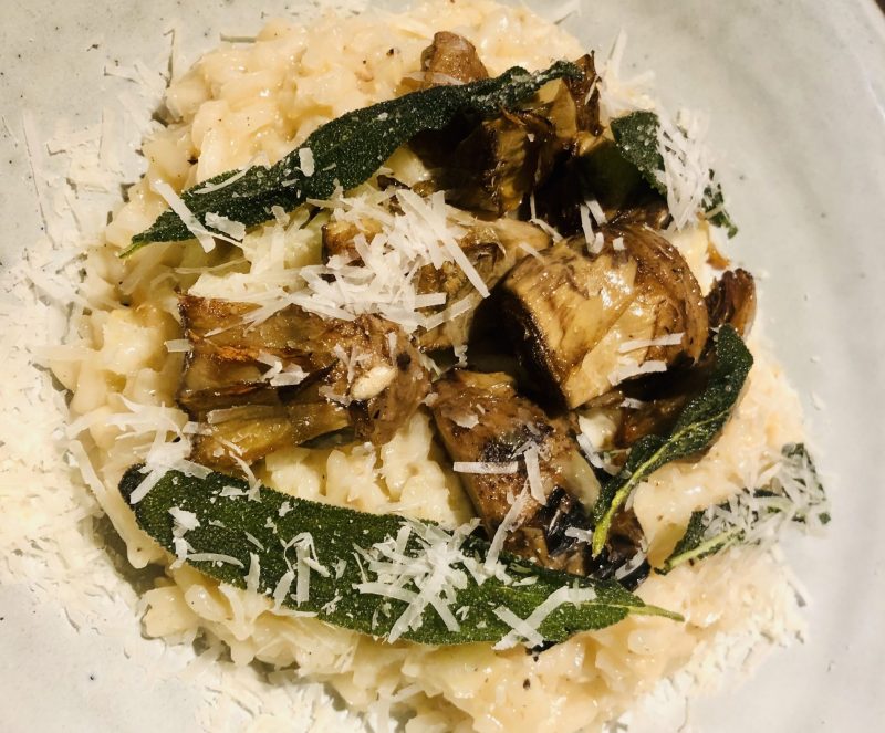 Salbei-Zitronen-Risotto