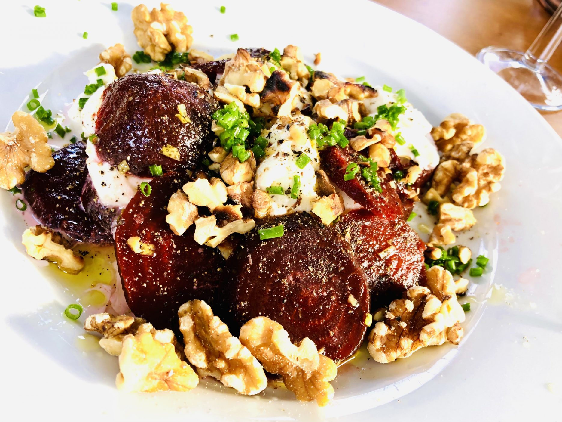 Rote-Beete-Mozzarella-Salat